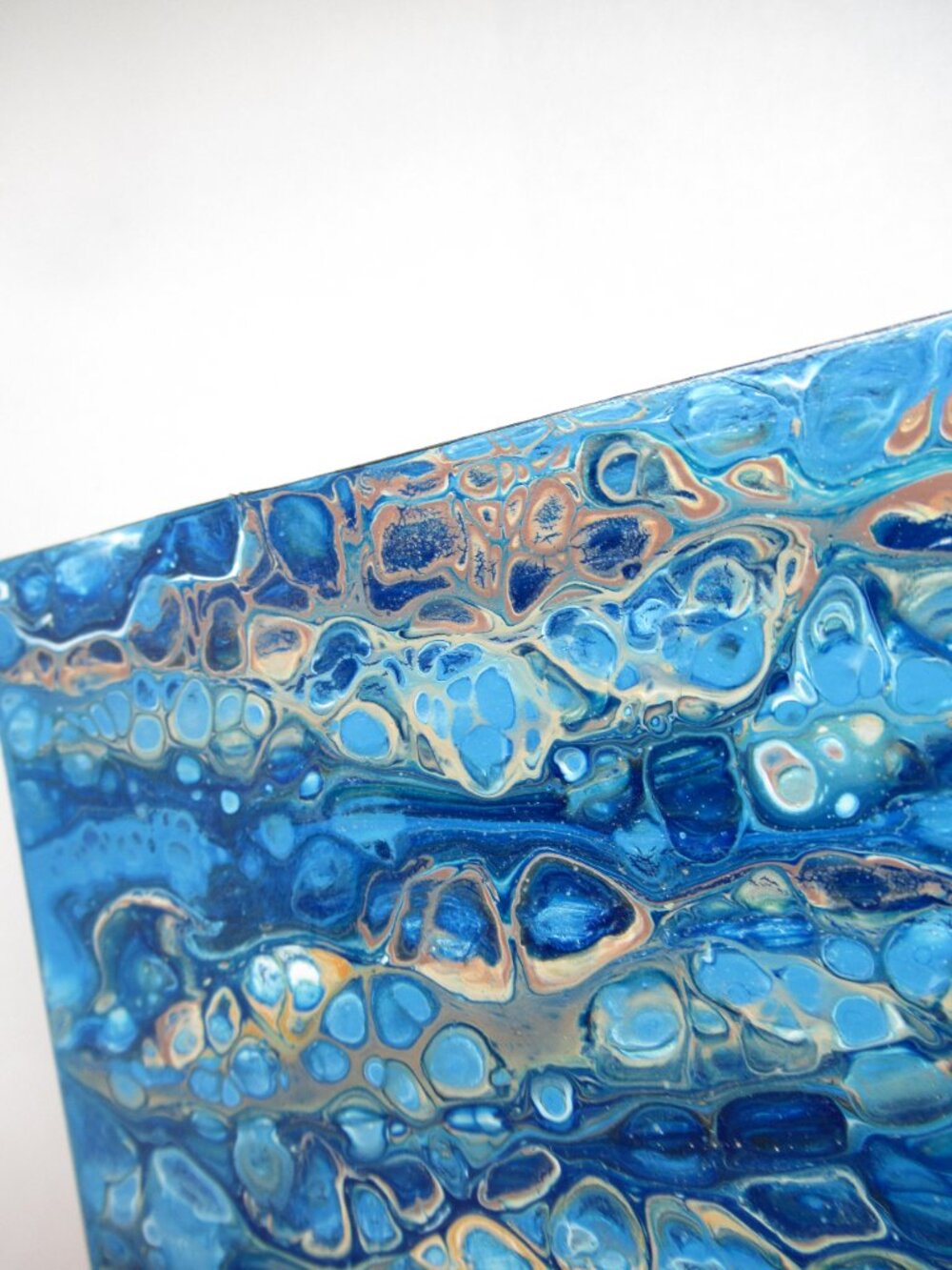 Blue Flow art panel - Picture 9 of 10